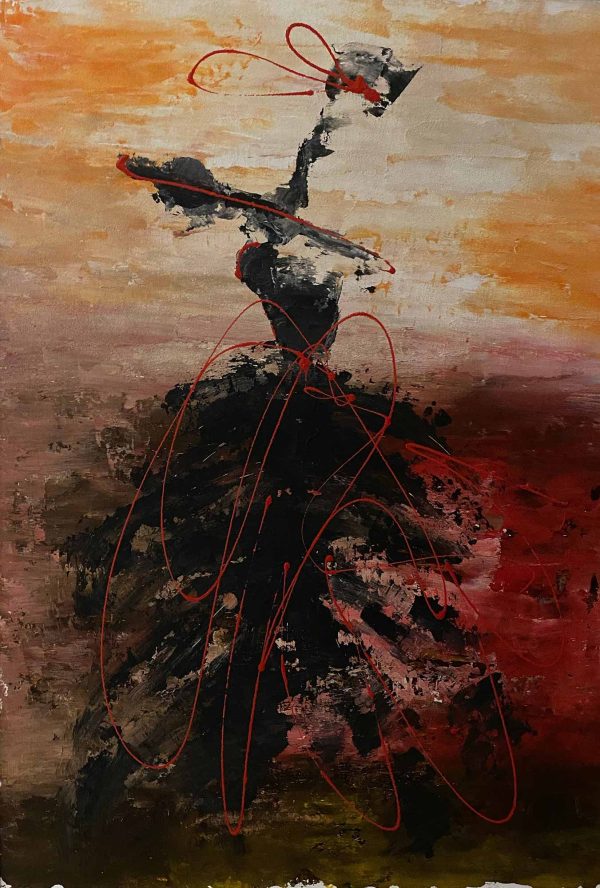 Online sale work entitled "La Liberté" created by the contemporary artist Sonia Giordano Gasser