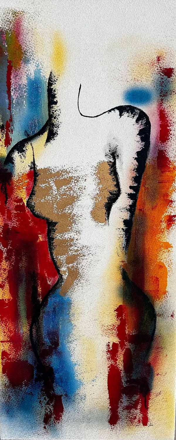 Online sale work entitled "Silhouette" created by the contemporary artist Sonia Giordano Gasser